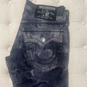 True Religion Ricky Big T Camo Shorts